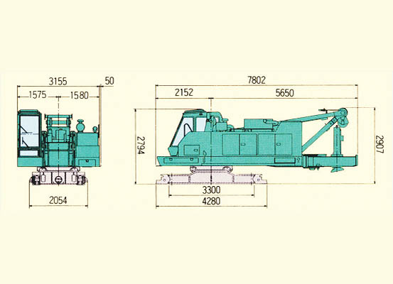 1SPR 115 Hydraulic Pile Driving Rig4